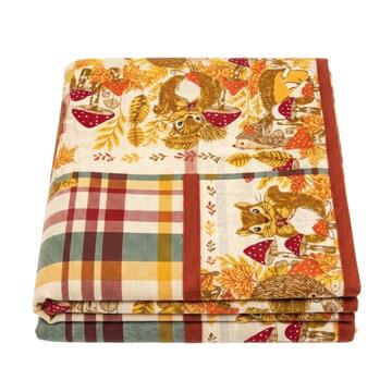 Tovaglia da cucina Maison Sophie Autumn Squirrel 6 persone - SITE_NAME_SEO