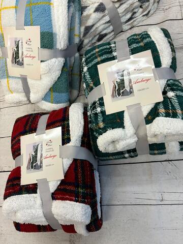 COPERTA PLAID AMBURGO LOVELY HOME 150X200 - 1 PIAZZA - SITE_NAME_SEO