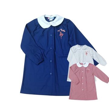GREMBIULE SCUOLA BAMBINA ANDY&GIò 90316 RICAMO BALLERINA - SITE_NAME_SEO