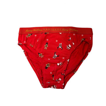 SLIP UOMO NATALE IN COTONE ELASTICIZZATO NAVIGARE B21340Z - SITE_NAME_SEO