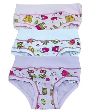 Emy B2764 girl's boxer briefs in stretch cotton - SITE_NAME_SEO