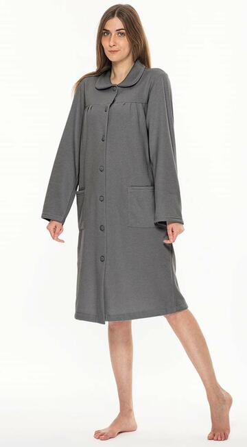 Vestaglia donna in caldo cotone lanato punto Milano Gary B50085 Tg.M/XXL - SITE_NAME_SEO