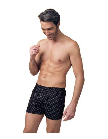 Men's calibrated boxer shorts in mercerized cotton jersey Nottingham BX765 SIZE 8/10 - SITE_NAME_SEO