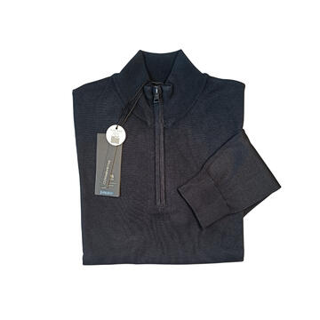 MAGLIA UOMO LUPETTO MEZZA ZIP IN VISCOSA BACI&ABBRACCI 450002 - SITE_NAME_SEO