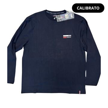 T-SHIRT OVER UOMO MANICHE LUNGHE BACI&ABBRACCI BAM5381 - SITE_NAME_SEO