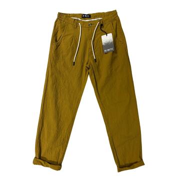 PANTALONE LACCIO UOMO EFFETTO LINO TINTA UNITA BE MISTIC PT002078 - SITE_NAME_SEO
