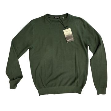 MAGLIA GIROCOLLO UOMO GRANA DI RISO BE MISTIC AM002 - SITE_NAME_SEO
