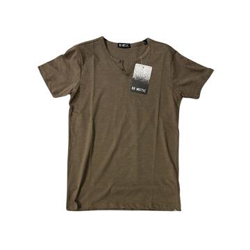T-SHIRT UOMO FIAMMATA SCOLLO A V BE MISTIC C3028 - SITE_NAME_SEO