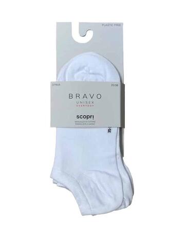 Unisex-Minisocken aus elastischer Baumwolle Discover Bravo TRI-PACK - SITE_NAME_SEO