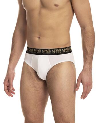 Slip uomo in cotone elasticizzato Cavalli Class QXO01D (2 CAPI) - SITE_NAME_SEO