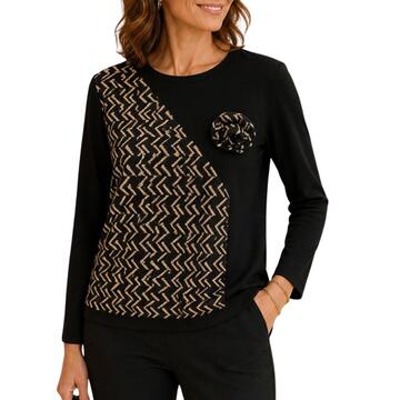Maglia donna a fantasia Chiara Autieri ma4135  - SITE_NAME_SEO