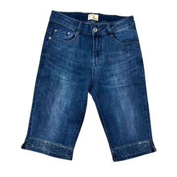 BERMUDA JEANS DONNA FLORA CY1163 - SITE_NAME_SEO
