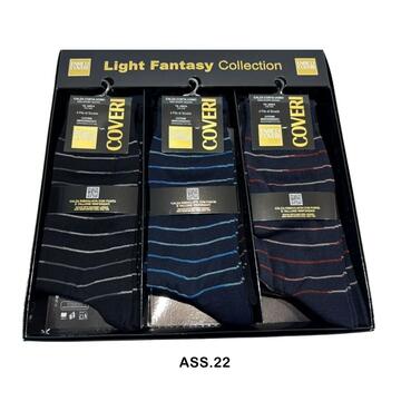 Calzino corto uomo in cotone elasticizzato Coveri Yacht Line  Ass.21-22 (1 PAIO) - SITE_NAME_SEO