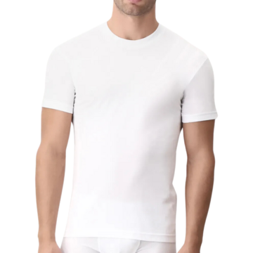 MAGLIA IN COTONE PETTINATO GIROCOLLO UOMO CAGI 1306 - SITE_NAME_SEO