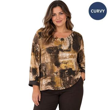 Casacca donna curvy Carla Ferroni 50363 - SITE_NAME_SEO