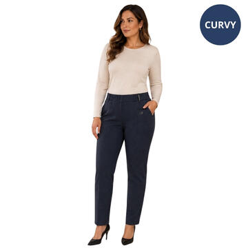 Pantalone donna curvy 70448 Carla Ferroni - SITE_NAME_SEO