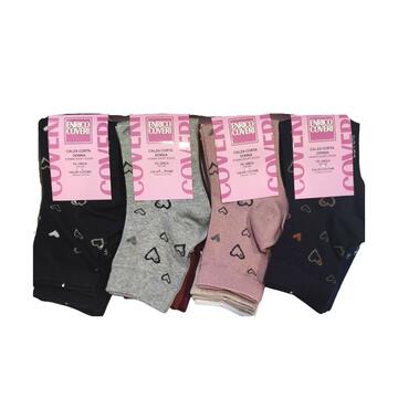 Calza corta donna in caldo cotone Coveri Elisa (1 paio) - SITE_NAME_SEO