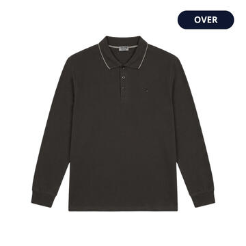 Polo uomo over a manica lunga Coveri OPL3172 3-6XL - SITE_NAME_SEO