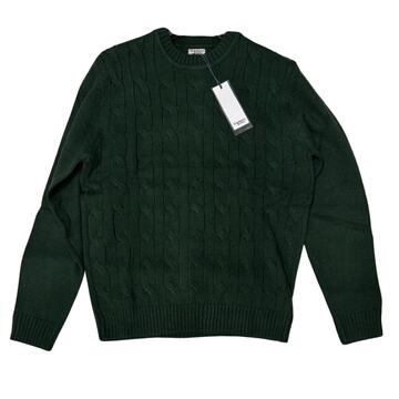 MEN'S CRANBERRY BRAIDED SWEATER 20019 - SITE_NAME_SEO