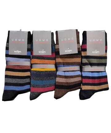 Men's short socks in warm cotton. Discover Prisco Cremona. - SITE_NAME_SEO