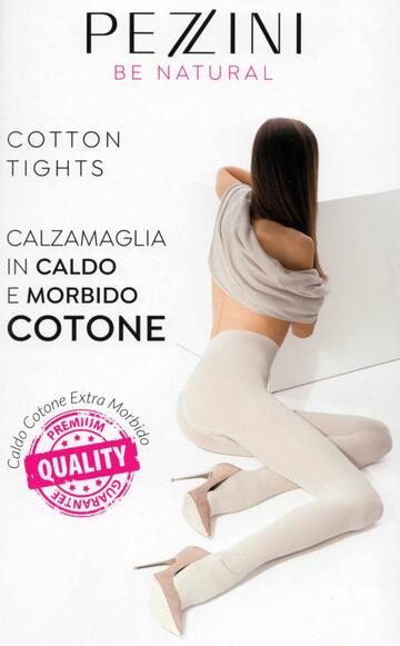 Collant donna in cotone caldo pesante Pezzini DCL-Cotton - SITE_NAME_SEO