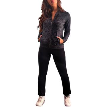 ENRICO COVERI WOMEN'S FULL ZIP SWEATSHIRT DF4764 - SITE_NAME_SEO