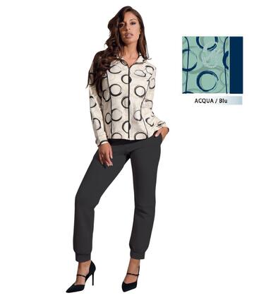 Tuta donna primaverile in cotone Coveri DF5106 - SITE_NAME_SEO