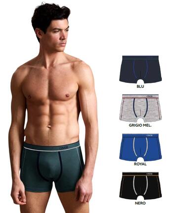 Enrico Coveri EB1290 Herren-Boxershorts aus Stretch-Baumwolle - SITE_NAME_SEO