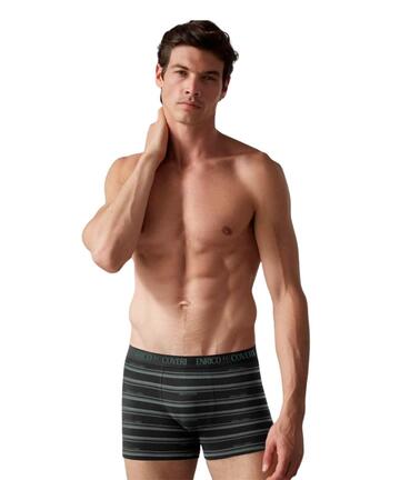 Boxer uomo in cotone elasticizzato Enrico Coveri EB1344 - SITE_NAME_SEO