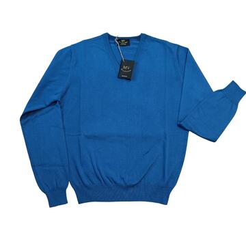 MAGLIONE UOMO PRIMAVERILE CON SCOLLO V MV ELE60 - SITE_NAME_SEO