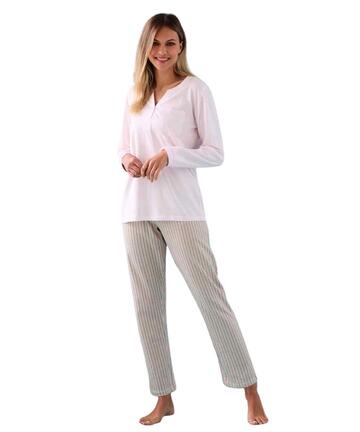 Pigiama donna in jersey di cotone Enrico Coveri EP5322 - SITE_NAME_SEO