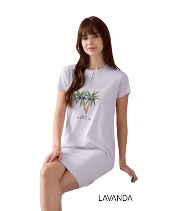 Maxi maglia donna a manica corta in jersey di cotone E. Coveri EP5326 - SITE_NAME_SEO