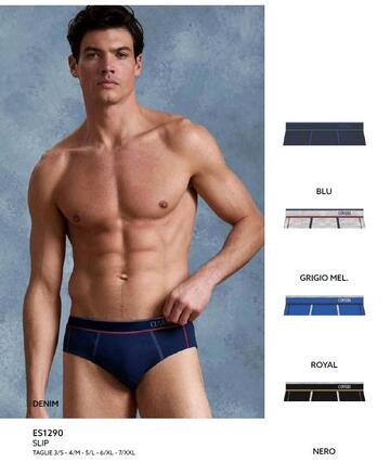 Enrico Coveri ES1290 Herren-Slip aus Stretch-Baumwolle - SITE_NAME_SEO