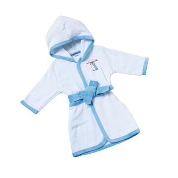 ACCAPPATOIO NEONATO IN COTONE CON CAPPUCCIO ELLEPI AB4280 12-24 mesi - SITE_NAME_SEO
