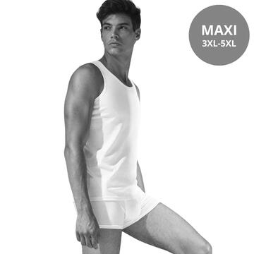 HERREN-TANKTOP KALIBRIERTE BREITSCHULTER GEKÄMMTE BAUMWOLLE COVERI ET1102 MAXI - SITE_NAME_SEO