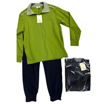 TUTA DONNA FELPATA FULL ZIP FLORA FF2529 - SITE_NAME_SEO