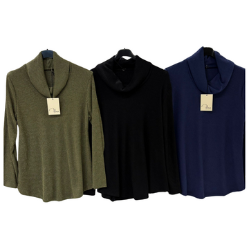 FLORA FL4011 DAMEN-ROLLKRAGENPULLOVER AUS LUREX - SITE_NAME_SEO