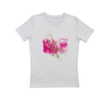 T-SHIRT DONNA MANICA CORTA IN COTONE FEDERICA FM2801 - SITE_NAME_SEO
