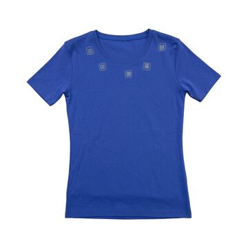 T-SHIRT DONNA MANICA CORTA IN COTONE FEDERICA FM2817 - SITE_NAME_SEO