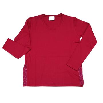 MAGLIA DONNA MANICA LUNGA CALDO COTONE FEDERICA 2421 - SITE_NAME_SEO