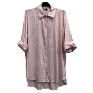 WOMEN'S SHIRT WITH LUREX STRIPES 23687 - SITE_NAME_SEO