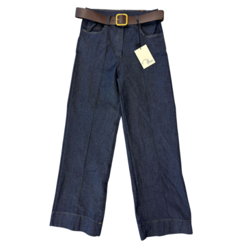 FLORA FL3011 JEANS EFFECT PALAZZO PANTS - SITE_NAME_SEO