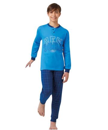 Pigiama da ragazzo in jersey di cotone Il Granchietto GP4152 - SITE_NAME_SEO