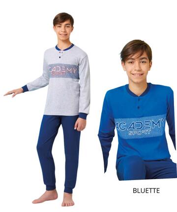Pigiama da ragazzo in jersey di cotone Il Granchietto GP4154 - SITE_NAME_SEO