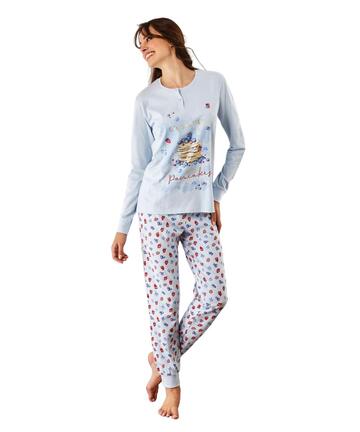 Pigiama donna in jersey di cotone Il Granchio Lady GP5119 - SITE_NAME_SEO