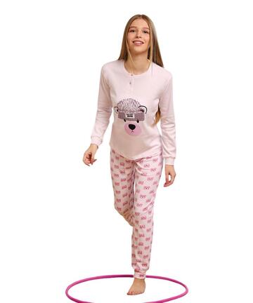 Girls' Warm Cotton Pajamas The Little Crab GP7116 - SITE_NAME_SEO