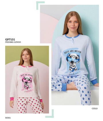 Pijama de algodón para niña The Little Crab GP7131 - SITE_NAME_SEO