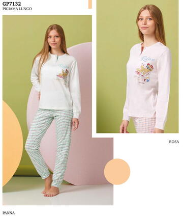 Pijama Niña De Punto De Algodón Il Granchietto GP7132 - SITE_NAME_SEO