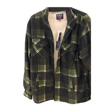 GIACCA SCOZZESE DA UOMO IN PILE IMBOTTITA GQC 01025 - SITE_NAME_SEO