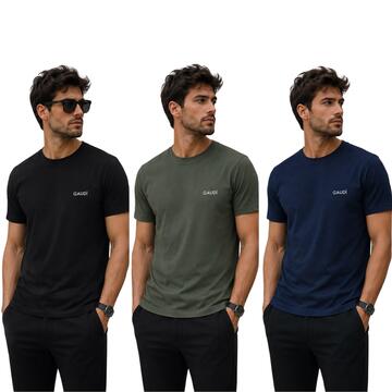 T-shirt uomo basic a manica corta Gaudì GAU1UTS03 - SITE_NAME_SEO